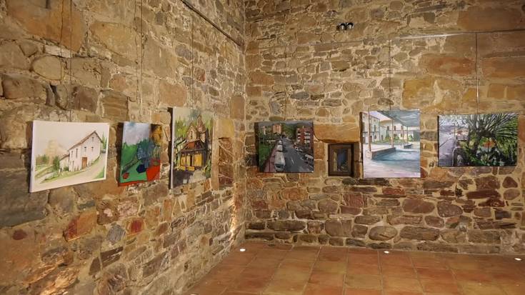Aire Zabaleko XXXII. Pintura Lehiaketan aurkeztutako lanen erakusketa urriaren 29ra arte ikusgai Igartza Jauregian