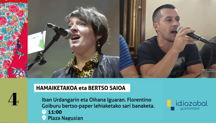 Hamaiketakoa eta bertso saioa