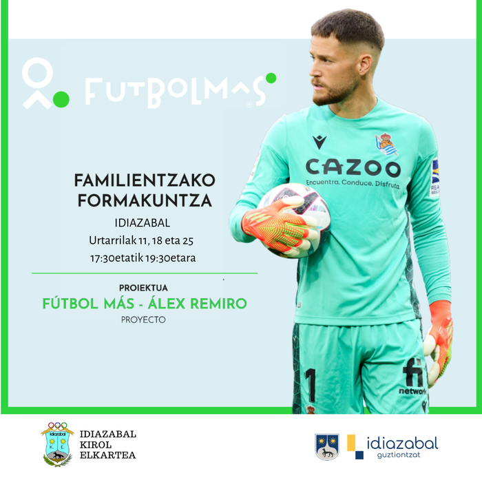 Fútbol Más - Alex Remiro proiektua