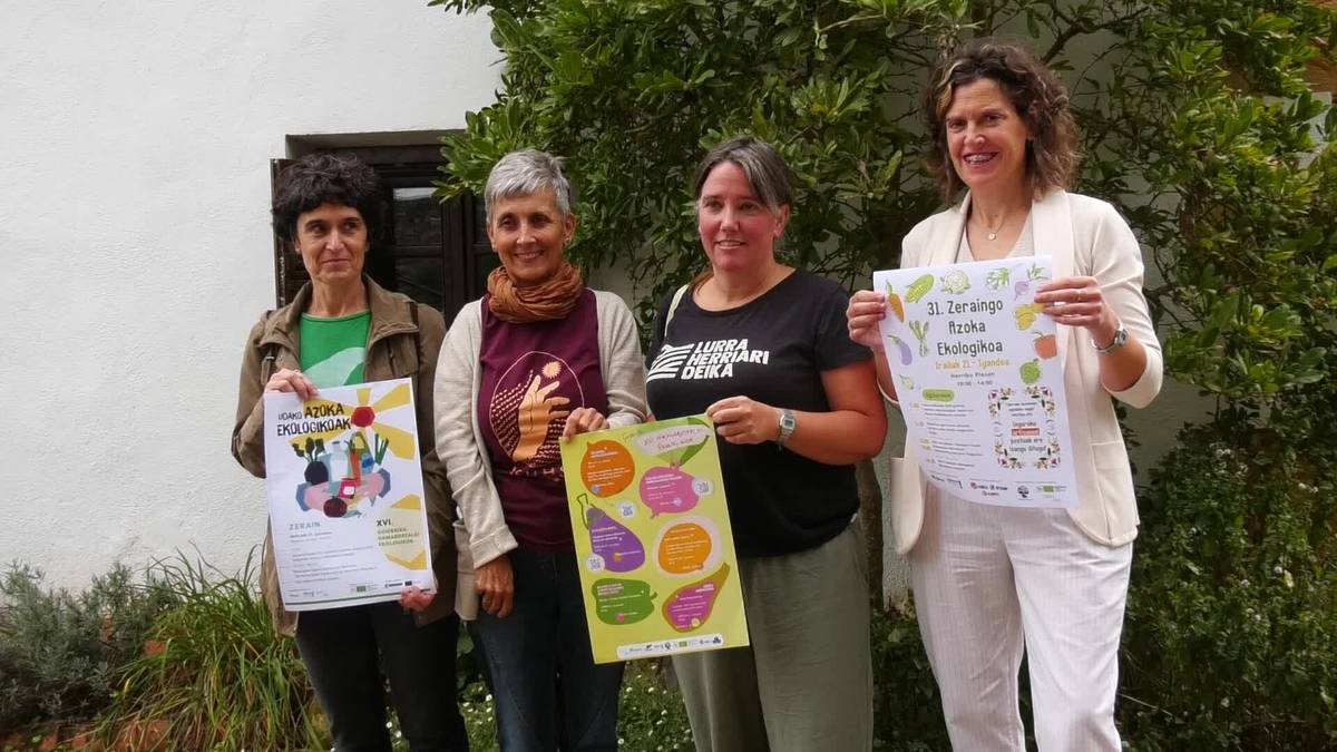 Igande honetan emango zaio hasiera Goierriko Hamabostaldi Ekologikoari, Zeraingo azoka ekologikoarekin