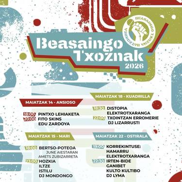 Loinatz Jaiak: Beasaingo Txoznak