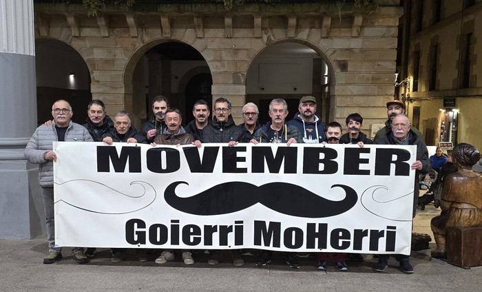 Amaitu da Movember kanpaina