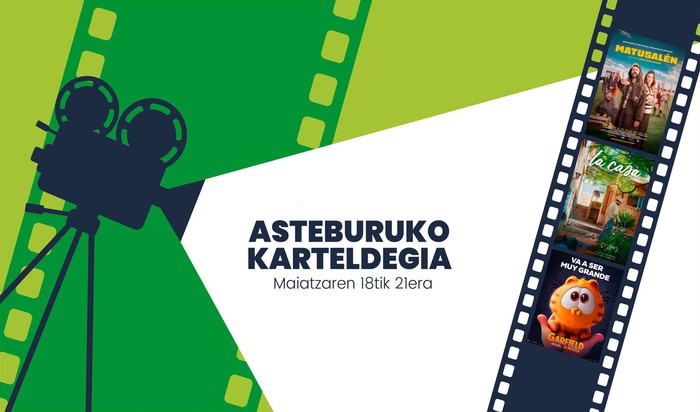 Asteburuko zinema karteldegia