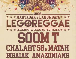 [amaituta] Legoreggae festibalerako 2 sarrera