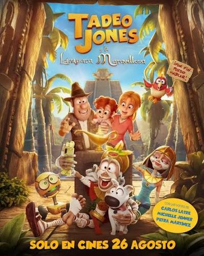 Tadeo jones y la lámpara maravillosa