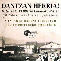 Oin-Arin dantza taldearen 60. urteurreneko emanaldia