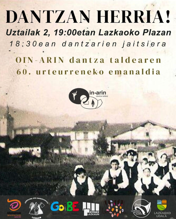 Oin-Arin dantza taldearen 60. urteurreneko emanaldia
