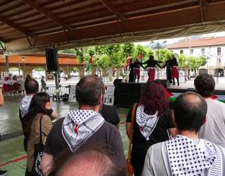 Palestinari eskainitako eguna izan zen larunbata Lazkaon