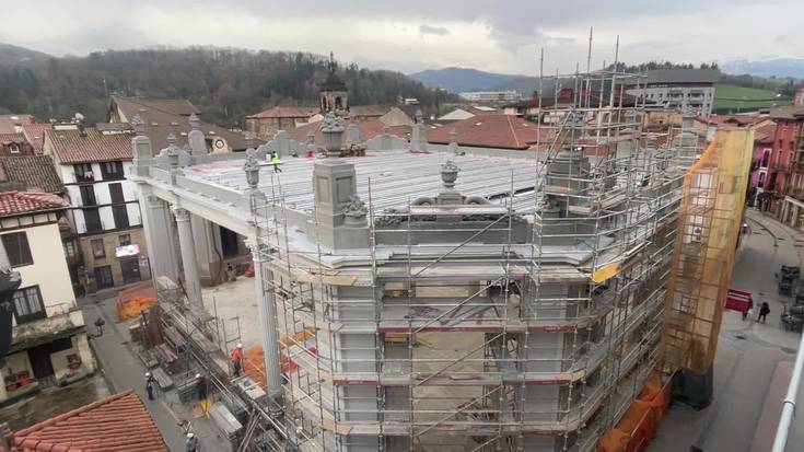 Aurrera doaz Ordiziako plaza eraberritzeko lanak