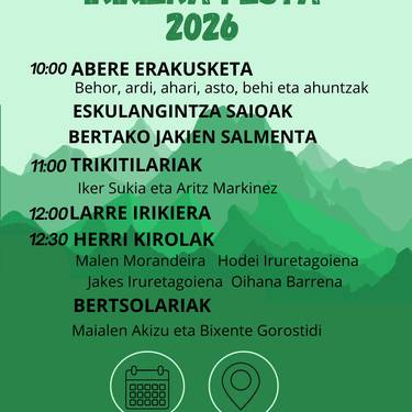 Aralarko larreen irekiera festa