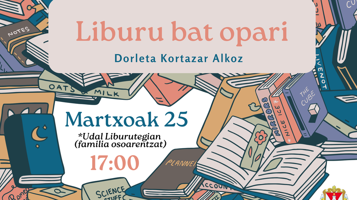 "Liburu bat opari" saioa