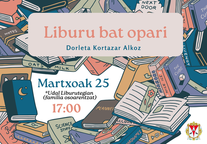 "Liburu bat opari" saioa