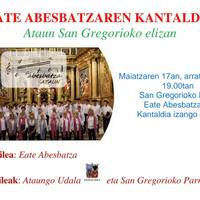 EATE abesbatzarekin kantaldia