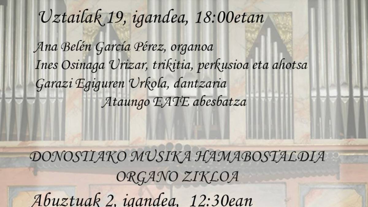 Ataungo Organo Barrokoaren Nazioarteko XIX. Jaialdia