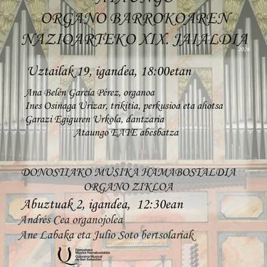 Ataungo Organo Barrokoaren Nazioarteko XIX. Jaialdia