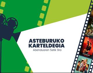 Asteburuko zinema karteldegia