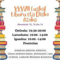 XXXVII Euskal liburu eta disko azoka