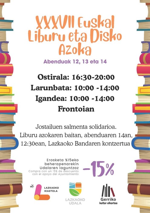 XXXVII Euskal liburu eta disko azoka