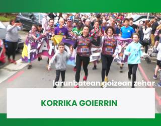 BIHAR GOIERRI TELEBISTAN: Korrikako Goierriko pasea zuzenean