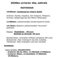 Ataungo jubilatuen eguna