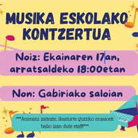 Musika Eskolako kontzertua
