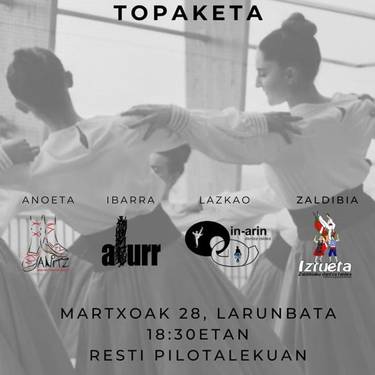 Herriarteko dantzari gazteen topaketa