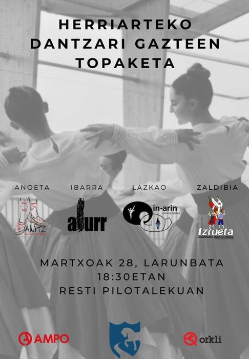 Herriarteko dantzari gazteen topaketa