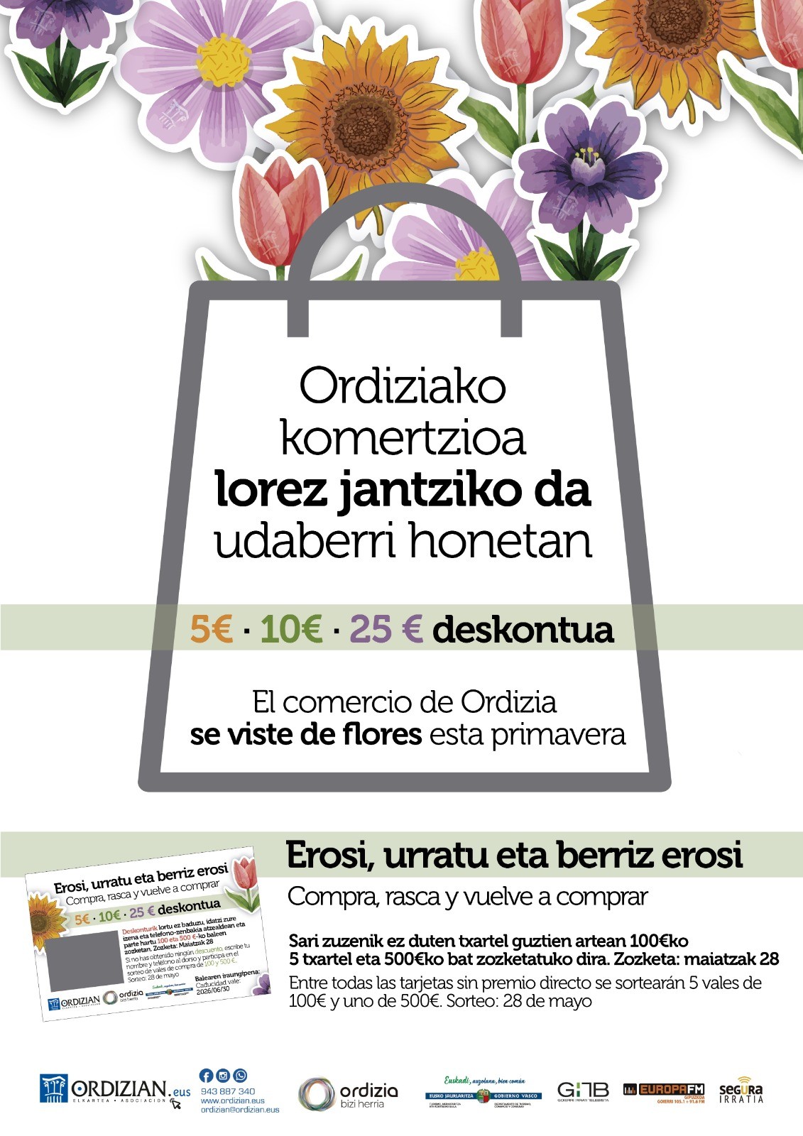 ORDIZIAKO KOMERTZIOA LOREZ JANTZIKO DA UDABERRI HONETAN