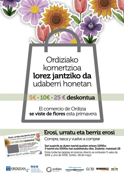 ORDIZIAKO KOMERTZIOA LOREZ JANTZIKO DA UDABERRI HONETAN