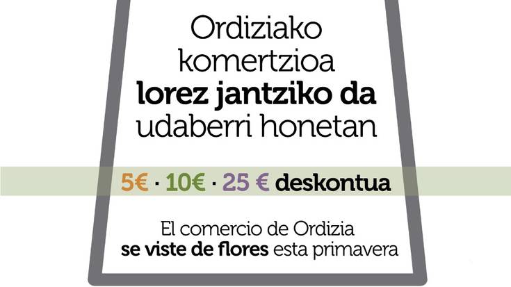 ORDIZIAKO KOMERTZIOA LOREZ JANTZIKO DA UDABERRI HONETAN