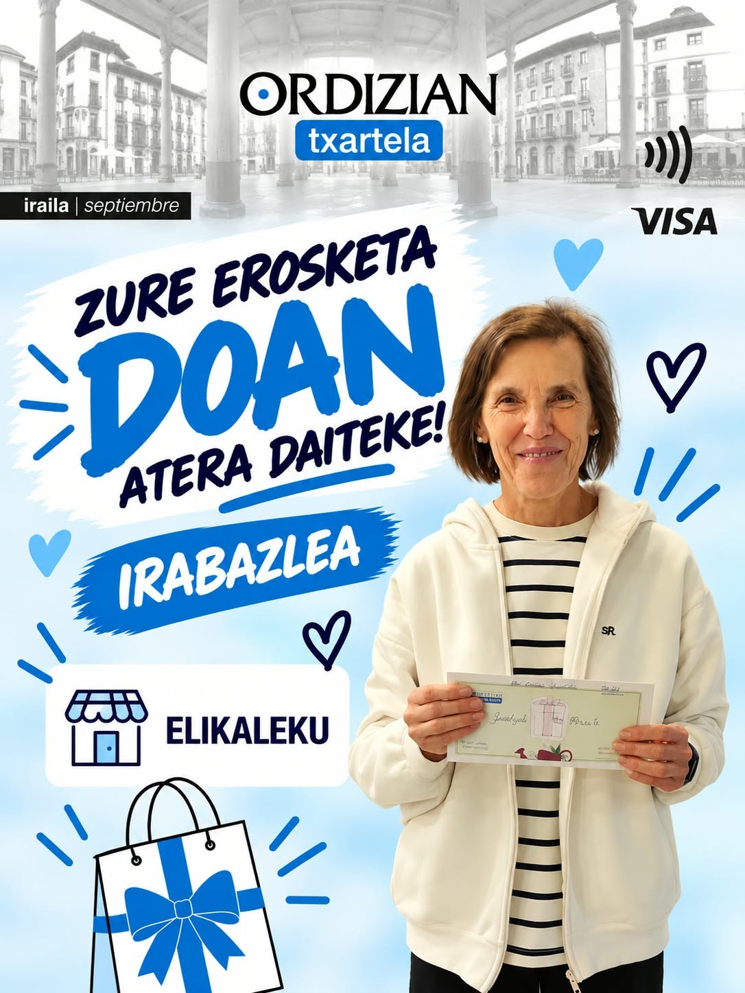 ORDIZIAN TXARTELA – IRAILEKO IRABAZLEA