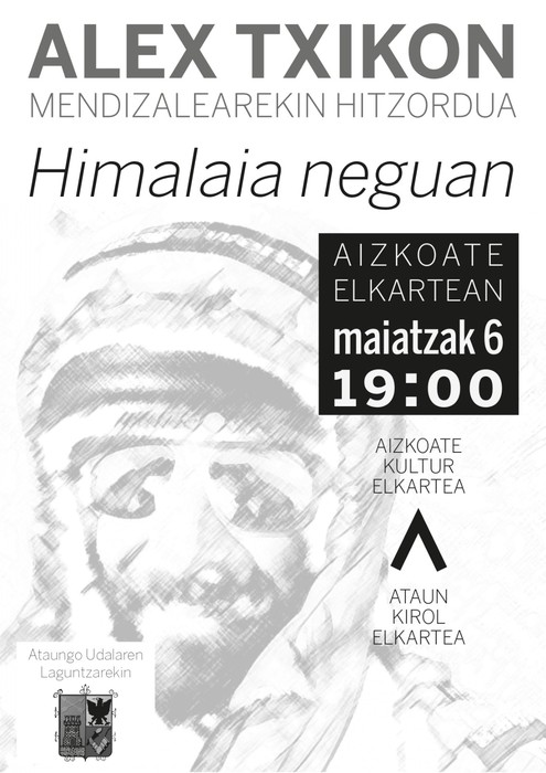 "Himalaia neguan", Alex Txikon