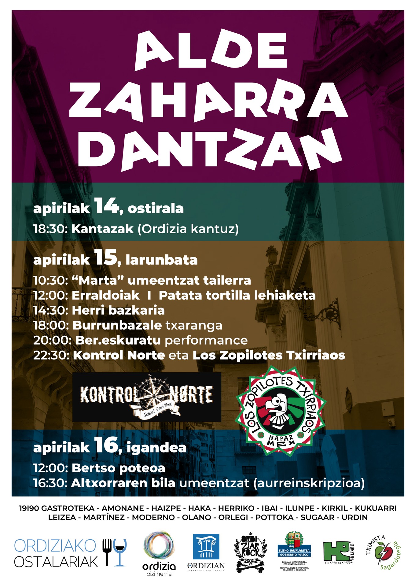 ALDE ZAHARRA DANTZAN