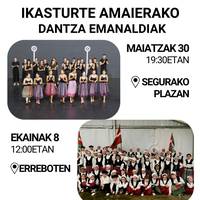 Ikasturte amaierako dantza emanaldia