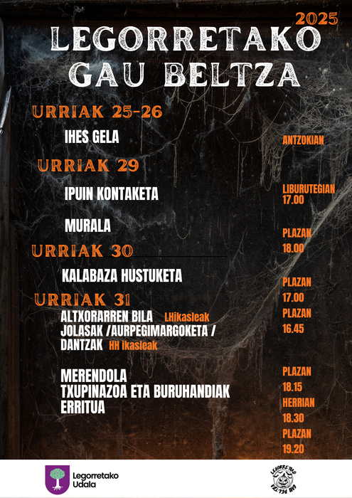 Gau Beltza Legorretan