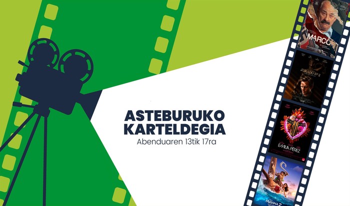 Asteburuko zinema karteldegia