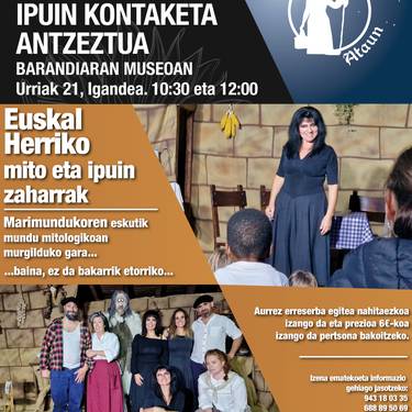 MITOALDIA Ipuin kontaketa antzeztua