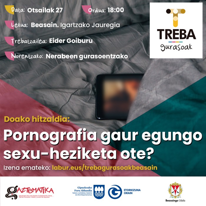 Pornografia, gaur egungo sexu-heziketa ote?