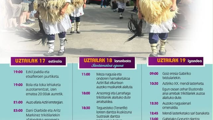 Aztiriako Santa Marina Jaiak