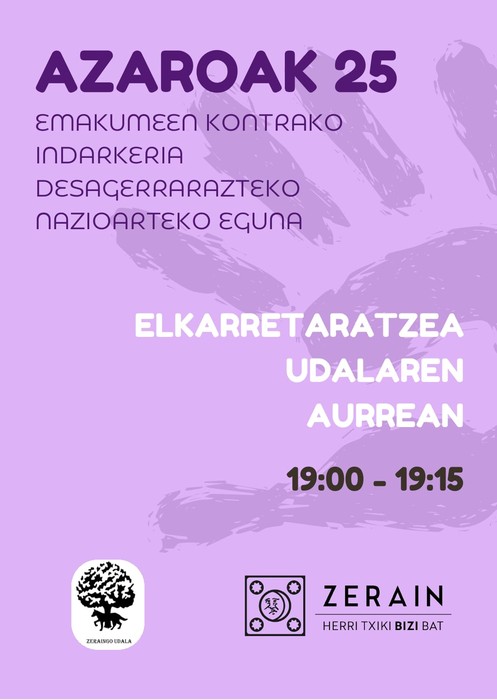 A25 Elkarretaratzea Zerainen