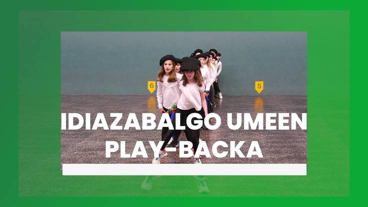Idiazabalgo umeen play-backa