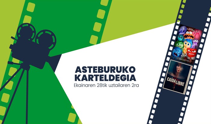 Asteburuko zinema karteldegia