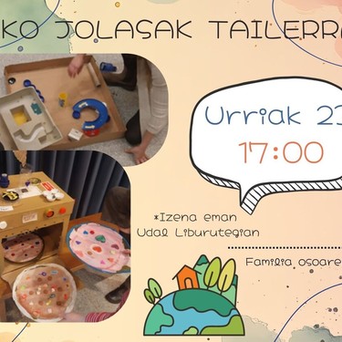 Eko jolasak tailerra
