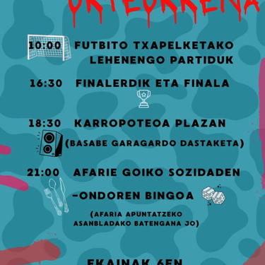 Zaldibiako gaztetxearen XX. urteurrena
