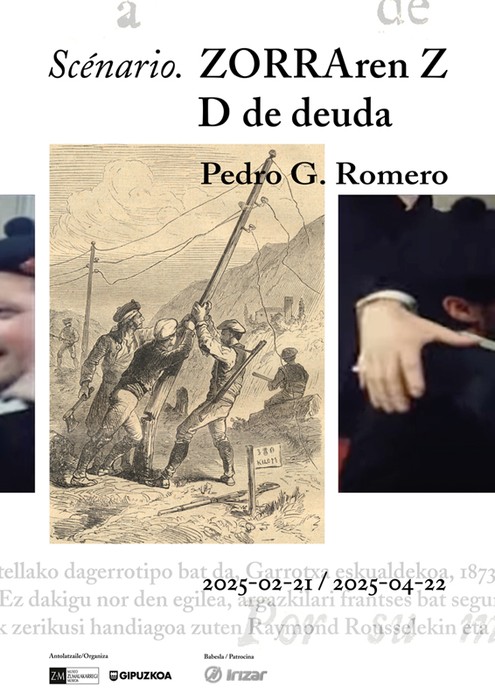 Scénario. ZORRAren Z D de deuda erakusketaren aurkezpena