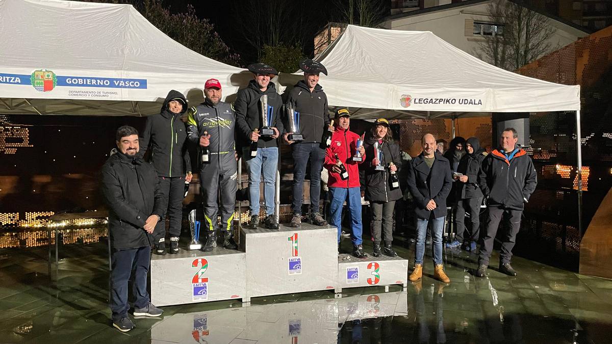 Iraitz Olagariak eta Josu Odriozolak lortu dute XXVI. Rallysprint Gabiria Legazpiko garaipena