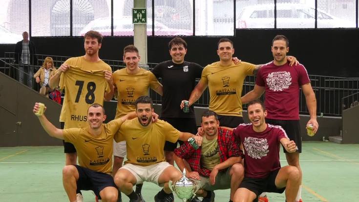 Rhusbiñartek irabazi du Beasaingo Futbito Txapelketa