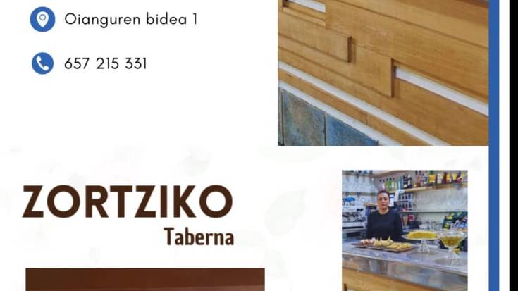 BAZKIDE BERRIA: ZORTZIKO TABERNA