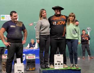 Gari Garmendiak Gipuzkoako Harri Handien txapelketa irabazi du