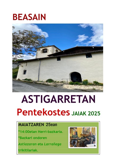 Astigarretan Pentekostes jaiak